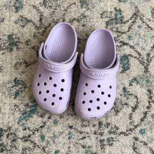 Crocs, lavender, W7, M5